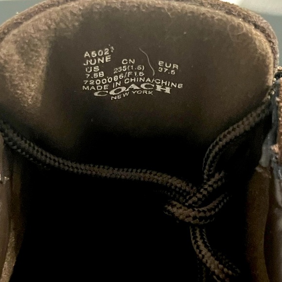 NWOB Authentic Coach Kathleen Women’s Monogram Signature Sneakers (7.5) - Picture 4 of 11